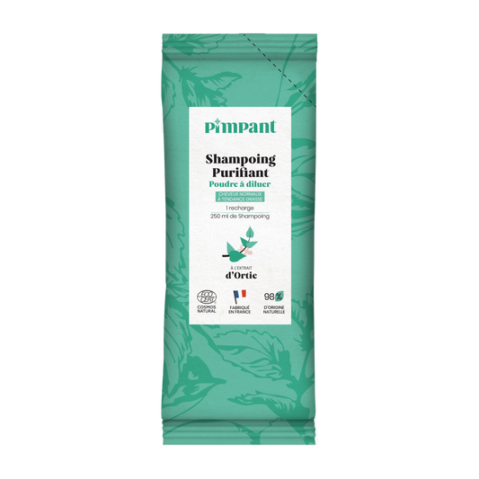 Pimpant -- Shampoing purifiant (cheveux normaux à tendance grasse) - 25 g